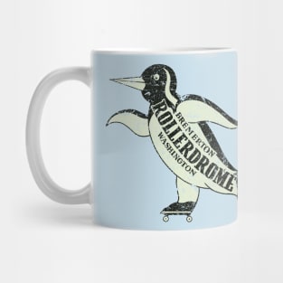 Bremerton Rollerdrome 1951 Vintage Mug